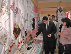 Çanakçı Halk Eğitim Merkezi Tarafından Yıl Sonu Sergisi Açıldı