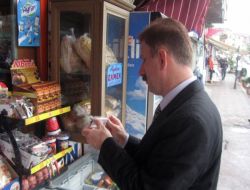 İKİ AYDA 1 TON GIDA İMHA EDİLDİ