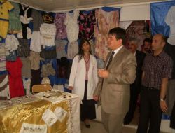 Silopi Halk Eğitim Merkezi Kursiyerlerinin Eserleri Sergilendi