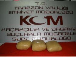 Trabzon'da Uyuşturucu Operasyonu