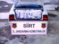 KAÇAK SİGARA ELE GEÇİRİLDİ!