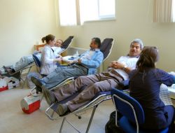 Tarım Personeli Kan Bağışı Yaptı