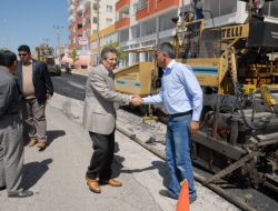 Kahramanmaraş'ta Sanayi Sitesinde Asfalt Çalışmaları Başladı