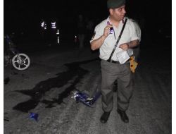 Edremit'te Motosiklet Kazası