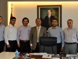 Genç Makiad Üyeleri, İnönü Üniversitesi Rektörü Çelik'i Ziyaret Etti