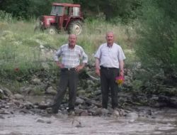 Derenin Taşması Sonucu Mahsur Kaldılar