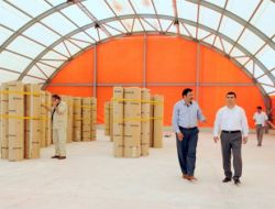 Kepez'de Okullara Yapılan Çadır Tipi Spor Salonları İki Hafta Sonra Hizmette