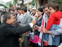 Afyon'da Ak Parti, Mhp Ve Chp Yürüyüşü