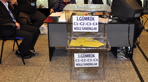 Gümrüklerde hangi parti kaç oy aldı?