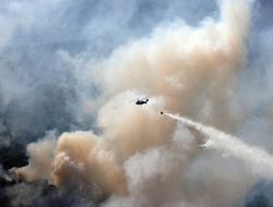 Kazdağları'nda Sezonun İlk Orman Yangını Söndürüldü