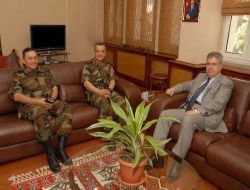 Tuğgeneral Salim Olguner Afyonkarahisar Valisi İmga'yı Ziyaret Etti