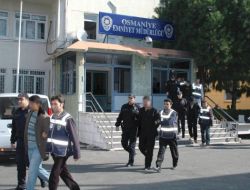 Osmaniye’de Hırsızlık Şüphelisi 9 Kişi Yakalandı
