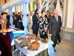 Türkmenistan'da Balık Fuarına Büyük İlgi