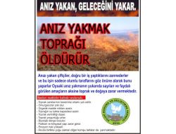 Silopi Koruma Ve Geliştirme Derneği'nden ‘anız’ Uyarısı