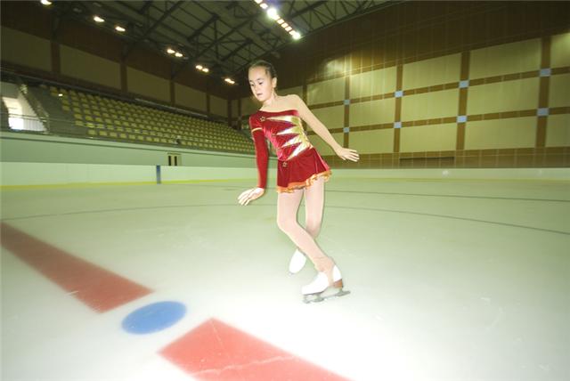 Silivri'de buz pateni