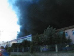 Kırıkkale'deki fabrika yangını söndürüldü