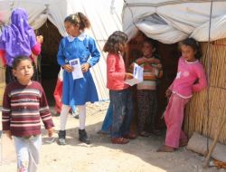 Çadır Çocukları Karnelerini Aldı