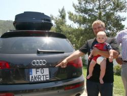 Erdoğan Hayranı Aile Bodrum'a Geldi