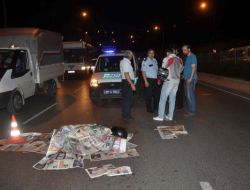 Kasksız Kullandığı Motosiklet Canından Etti