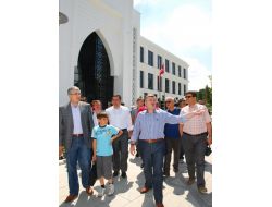 Başkan Akyürek, Yapımı Devam Eden Yatırımları Tanıttı