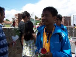 Türkçe Sevdalılarına Şarkışla’da Coşkulu Karşılama