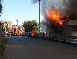 Piknik Tüpünün Patlaması Yangına Sebep Oldu
