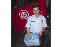 Edremit İtfaiyesi 'Mavi Kapak' Kampanyasına Destek Veriyor