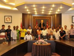 Vali Oğuz, Tanzanya'dan Gelen Öğrencileri Kabul Etti