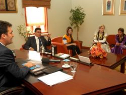 Olimpiyat Çocukları Başkan Dündar'ı Ziyaret Etti