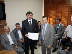 Milletvekilleri Mazbatalarını Aldı, Adliye Sarayı İçin Destek Sözü Verdi