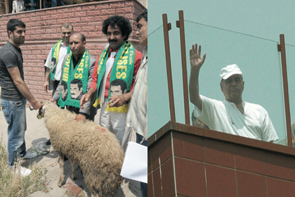 Tatlıses başını yere çarptı!