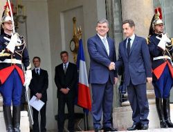 Cumhurbaşkanı Gül, Sarkozy İle Bir Araya Geldi