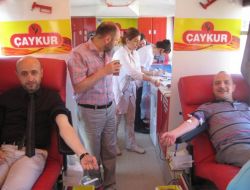 Müsiad Rize Şubesi Üyelerinden Kan Bağışı