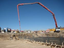 Ufuk- Nil Şirketi'nce Yaptırılacak Öğrenci Yurdunun Temeli Atıldı