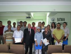 Girişimci Adayları Sertifikalarını Aldı