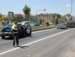 TRAFİK KAZASI: 1 YARALI