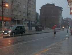 Tekirdağ’da Aniden Bastıran Yağmur