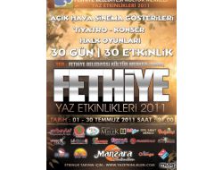 Fethiye Yaz Etkinlikleri 1 Temmuz’da Başlıyor