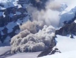 Abd’deki Çığ Dehşeti Görüntülendi