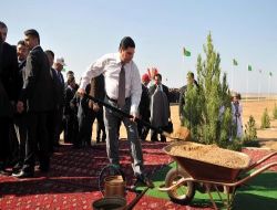 Türkmenistan'ın Turizm Bölgesini Türkler İnşa Ediyor