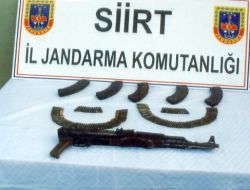Siirt'te Silah ve Mühimmat Ele Geçirildi
